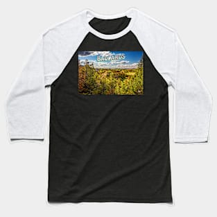 North Dakota Badlands Baseball T-Shirt